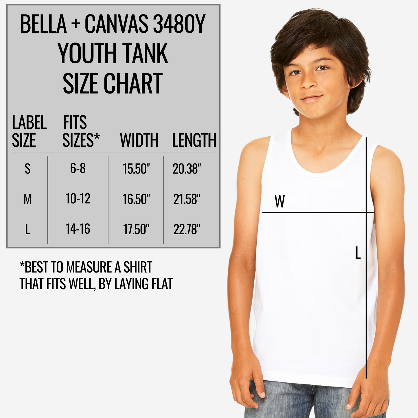 Bella + Canvas Unisex Jersey Tank - Add Your Text, Design or Logo
