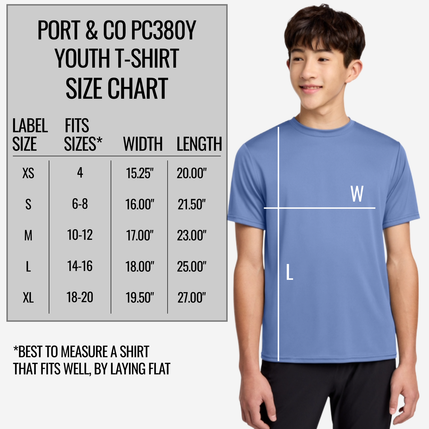Port & Company Unisex Moisture Wicking Performance Tee - Add Your Text, Design, or Logo