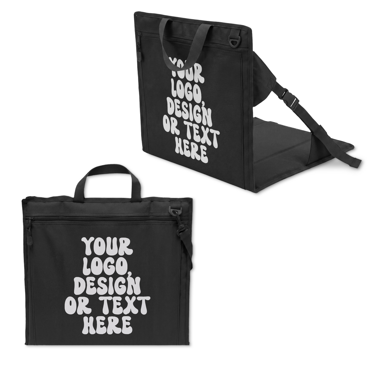 Custom Stadium Seat - Add Your Text, Design or Logo
