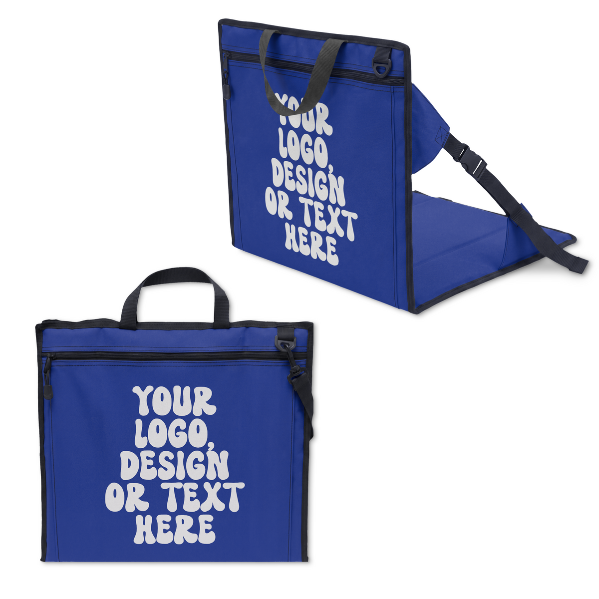 Custom Stadium Seat - Add Your Text, Design or Logo