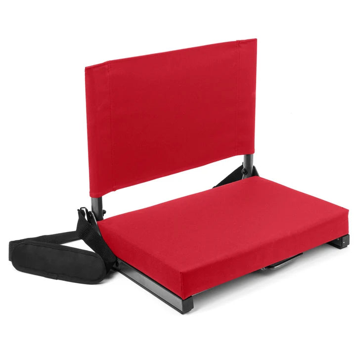Custom Premium Ultra Padded Stadium Seat - Add Your Text, Design or Logo