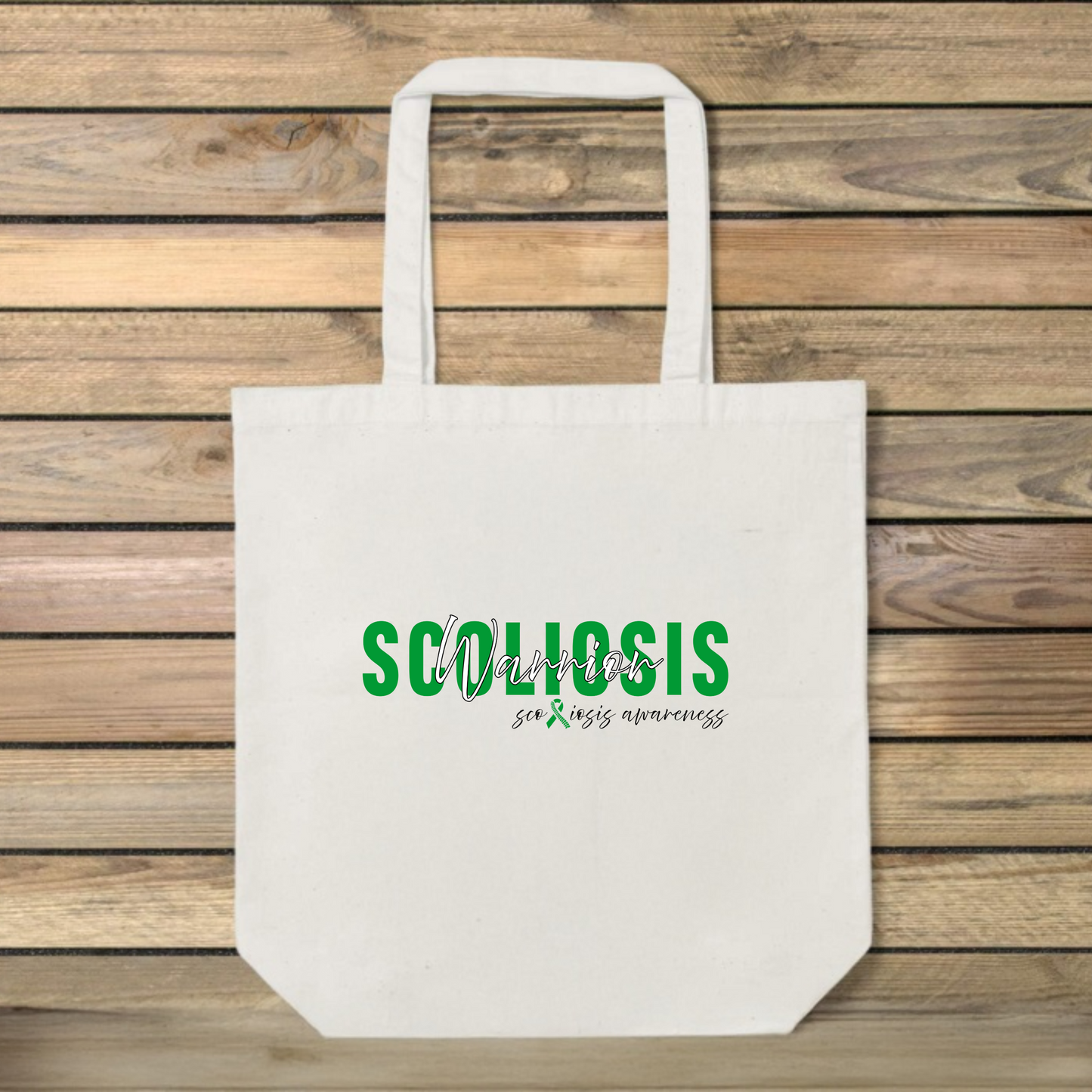 Scoliosis Brace Tote Bag – Lightweight 10oz | Customizable | 3 Colors, 4 Designs