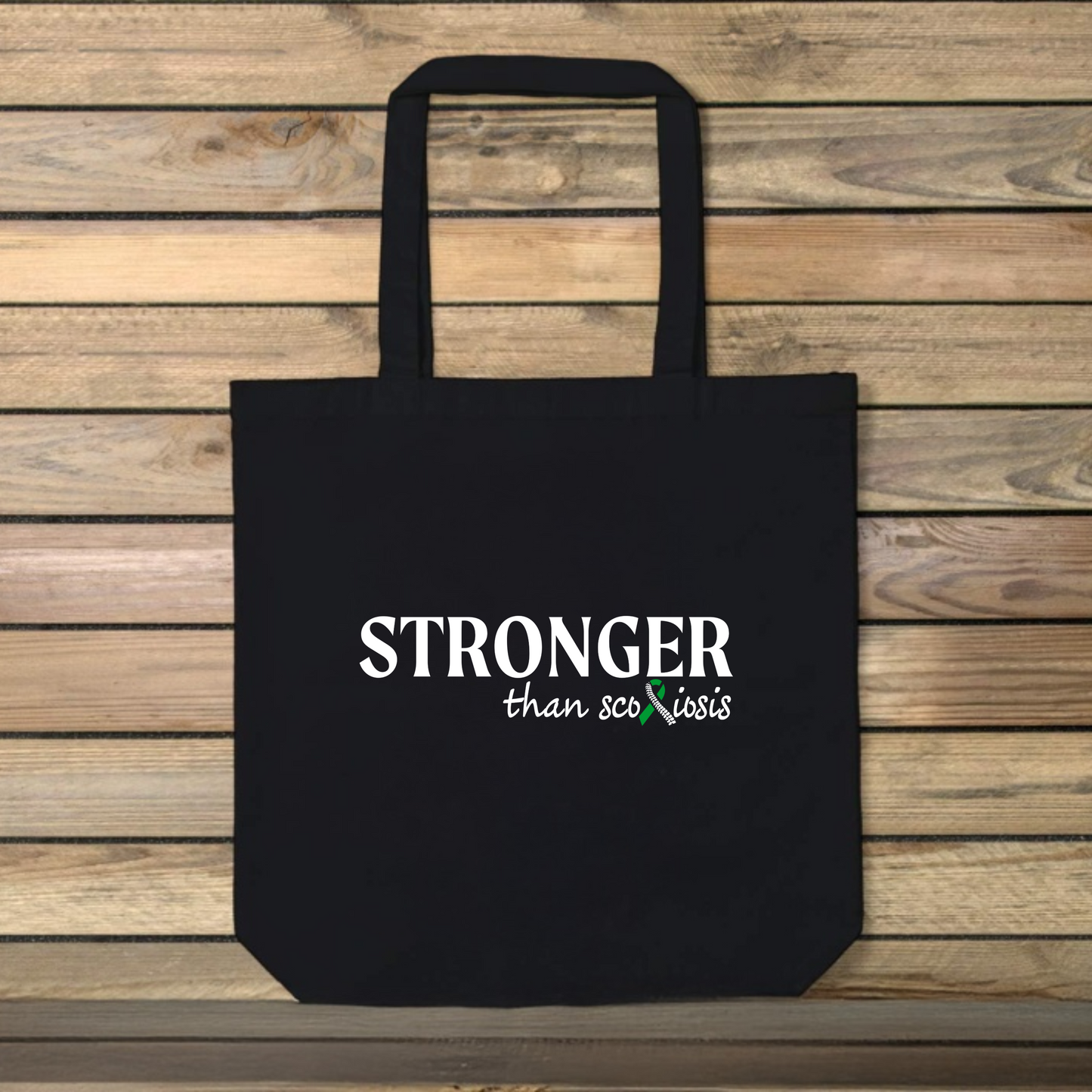 Scoliosis Brace Tote Bag – Lightweight 10oz | Customizable | 3 Colors, 4 Designs