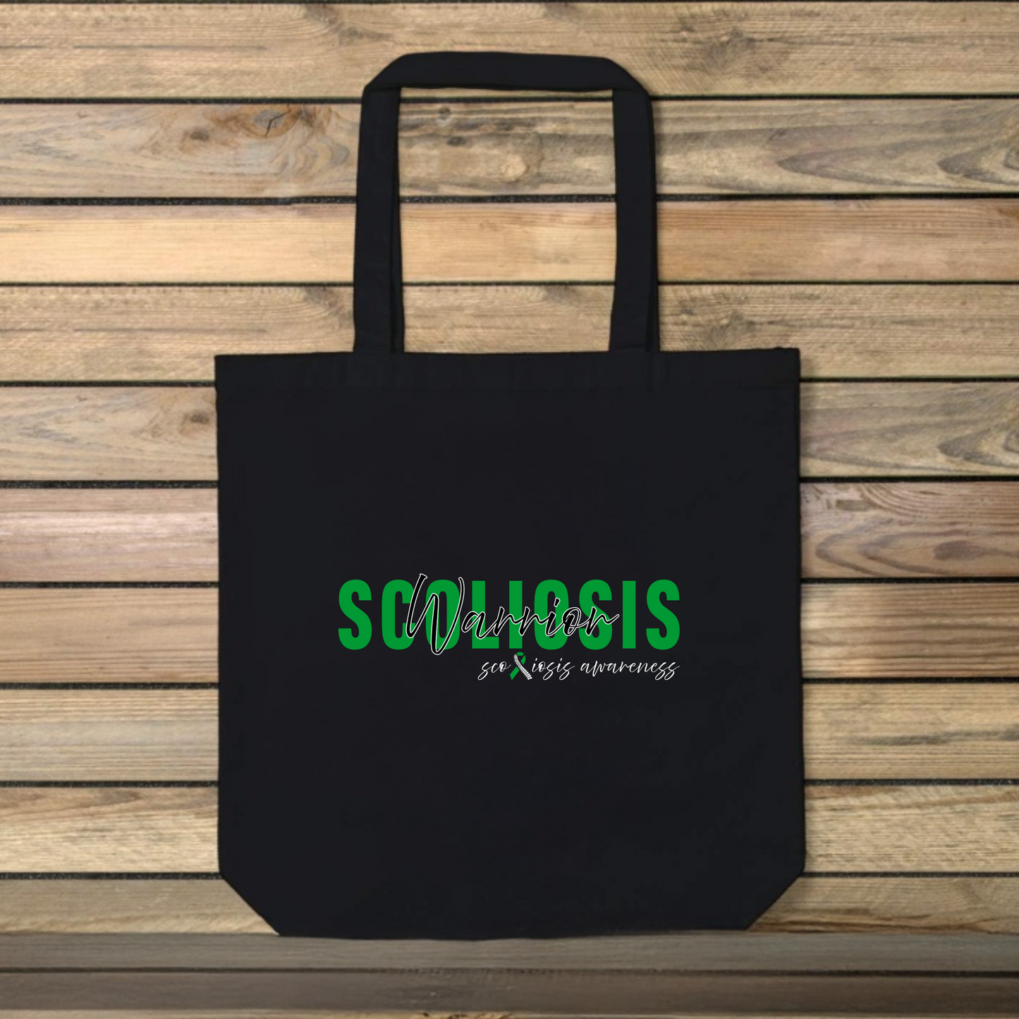 Scoliosis Brace Tote Bag – Lightweight 10oz | Customizable | 3 Colors, 4 Designs