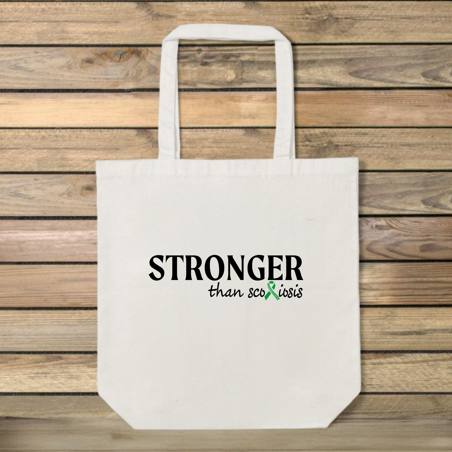 Scoliosis Brace Tote Bag – Lightweight 10oz | Customizable | 3 Colors, 4 Designs