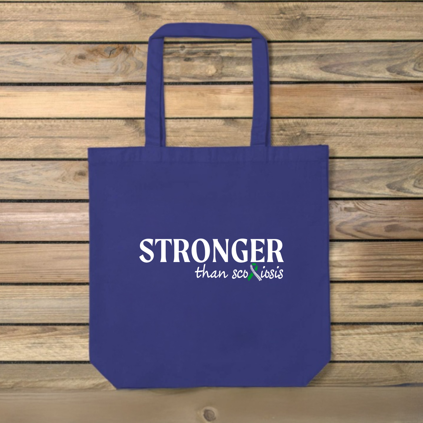 Scoliosis Brace Tote Bag – Lightweight 10oz | Customizable | 3 Colors, 4 Designs