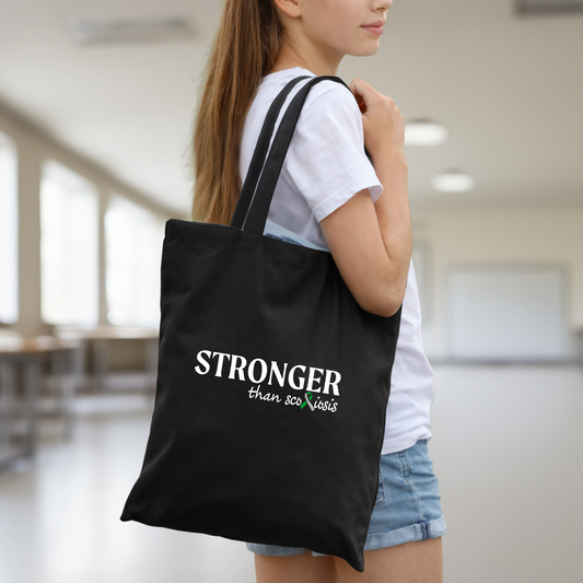 Scoliosis Brace Tote Bag – Lightweight 10oz | Customizable | 3 Colors, 4 Designs