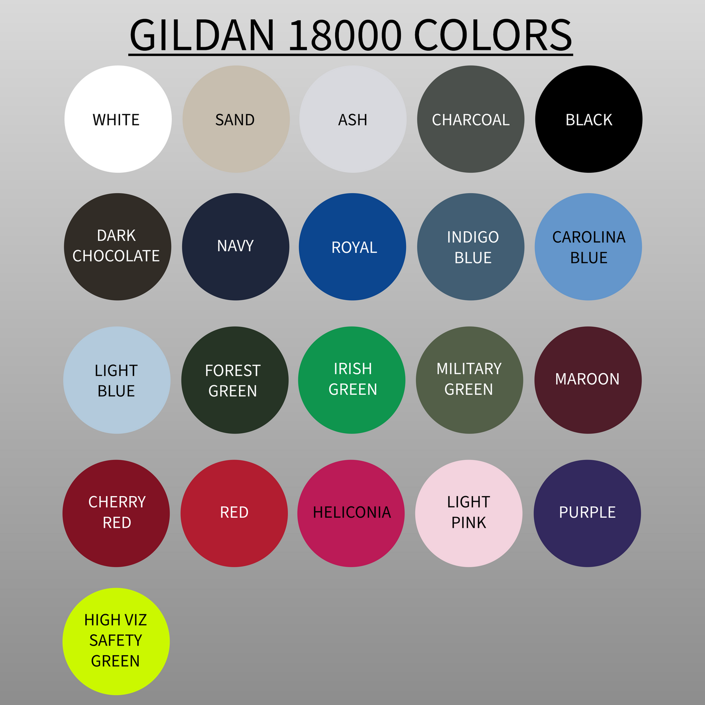 Gildan Basic Unisex Crewneck - Add Your Text, Design or Logo