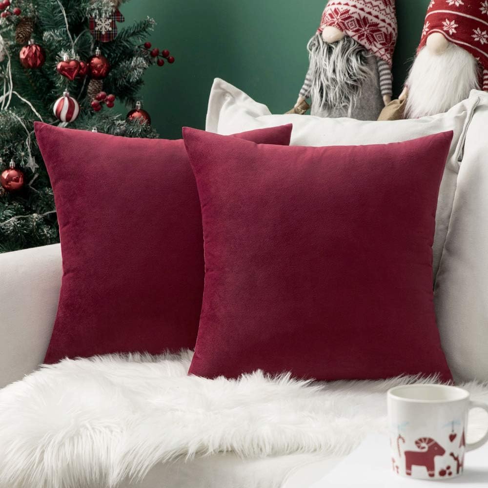 Personalized Velvet Pillow Cover - Custom Photo, Logo, Text or Graphic Pillow Gift