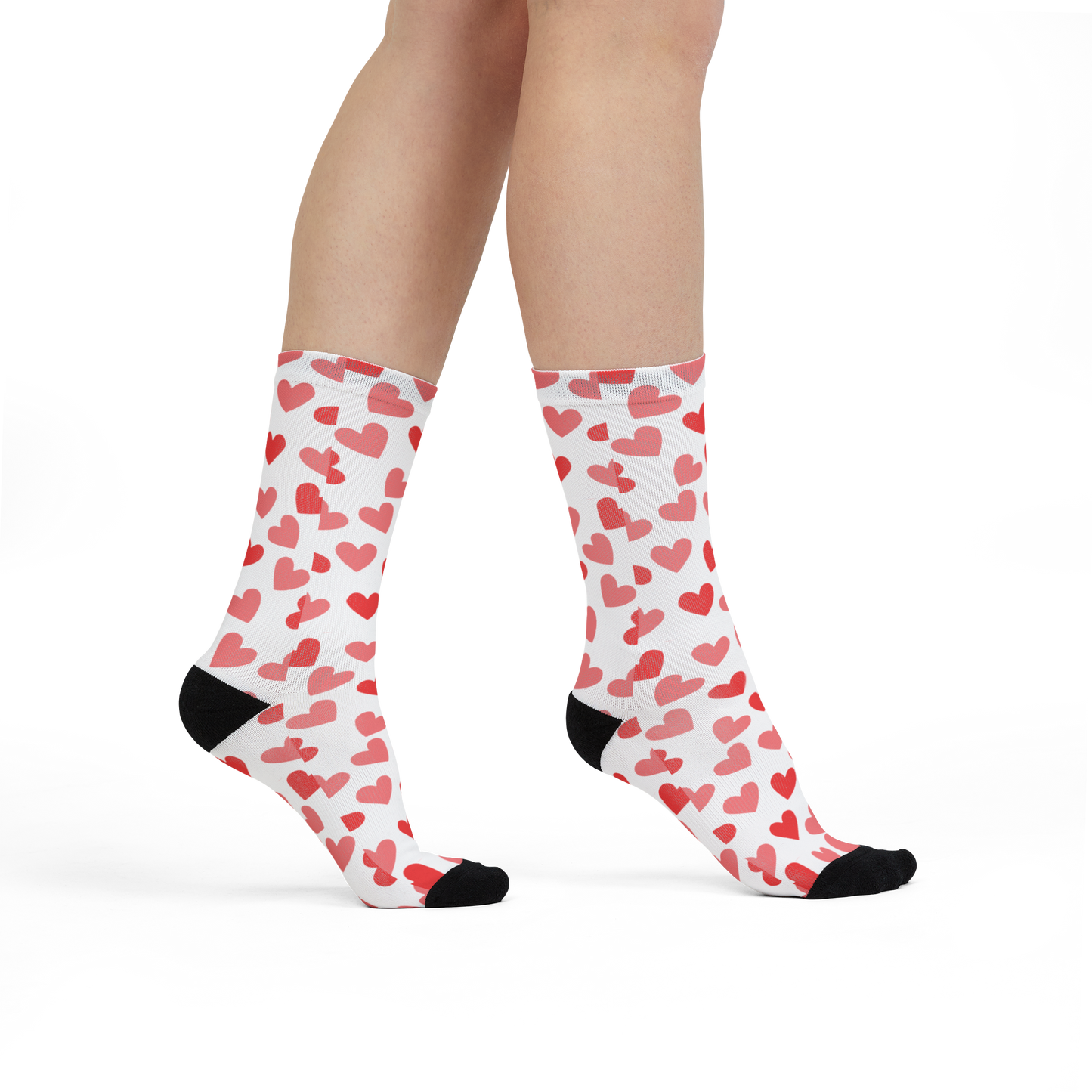 Custom Pattern Sublimation Crew Socks – Personalized Full-Print Design