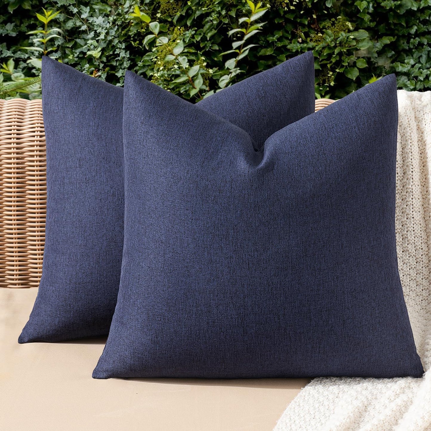 Summer Vibes Outdoor Pillow Cover - Beach House, Poolside & Patio Decor