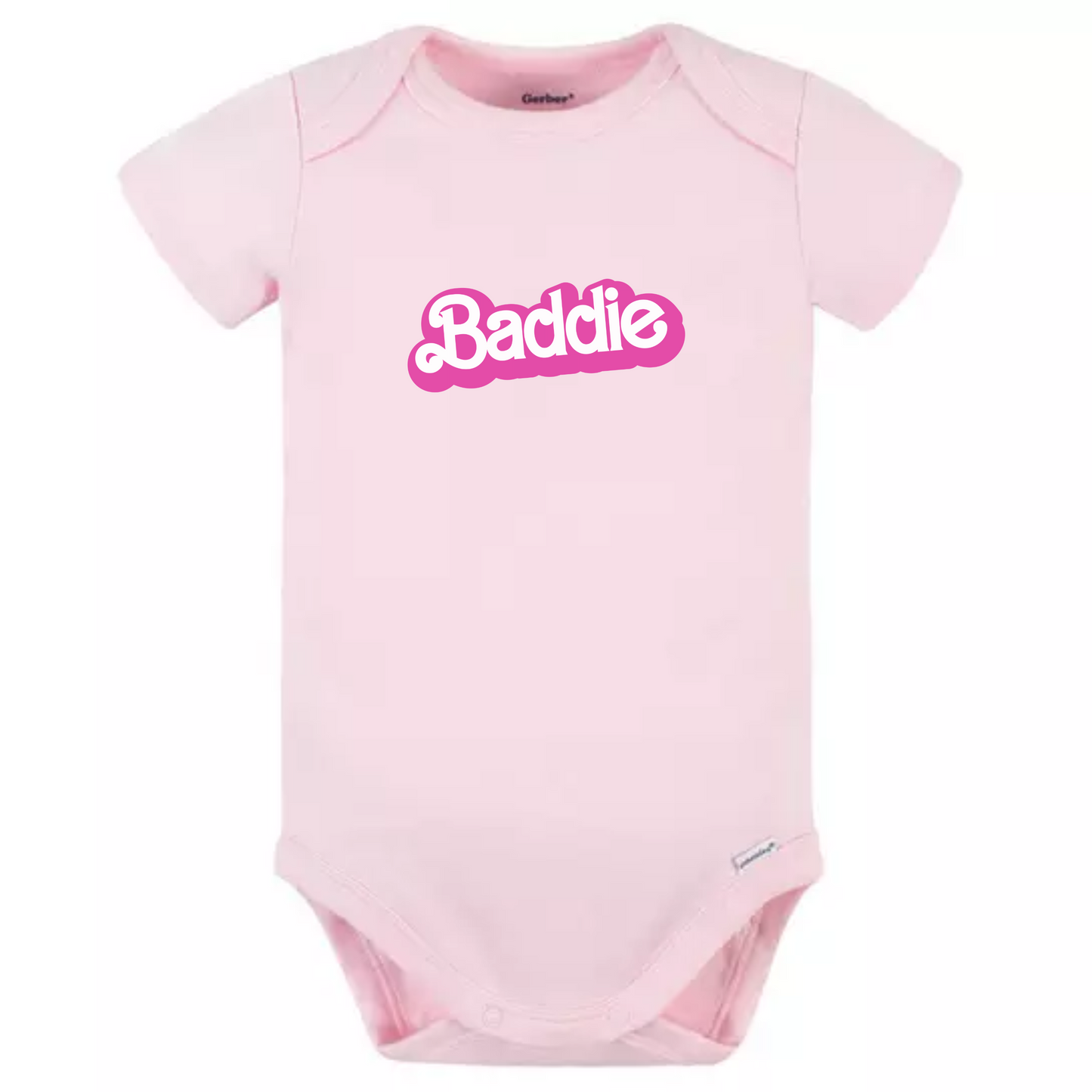 Baddie Graphic Tee & Onesie – Trendy Inspired Outfit for Babies, Kids & Adults