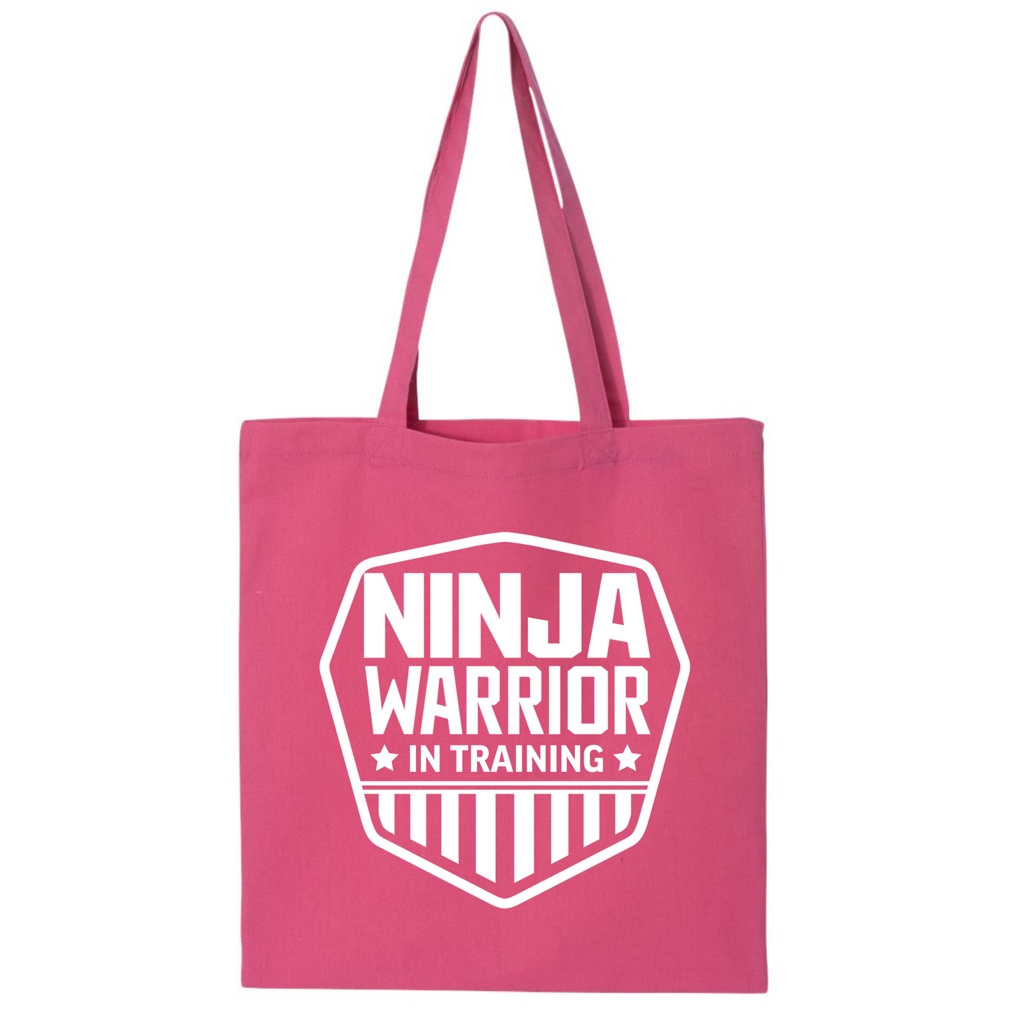 Ninja Warrior in Training Tote Bag – American Ninja Style Canvas Bag