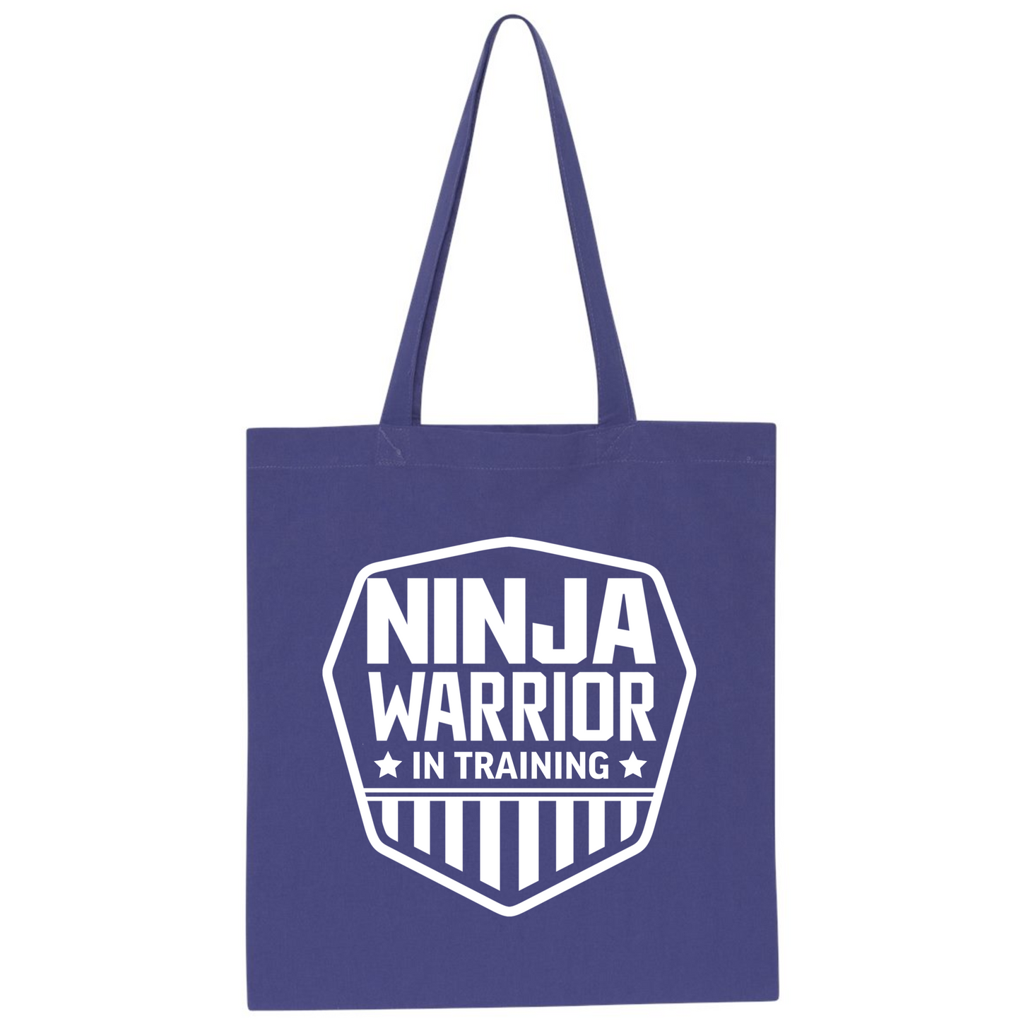 Ninja Warrior in Training Tote Bag – American Ninja Style Canvas Bag