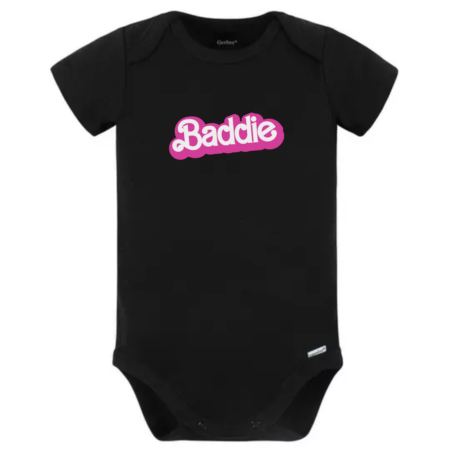 Baddie Graphic Tee & Onesie – Trendy Inspired Outfit for Babies, Kids & Adults