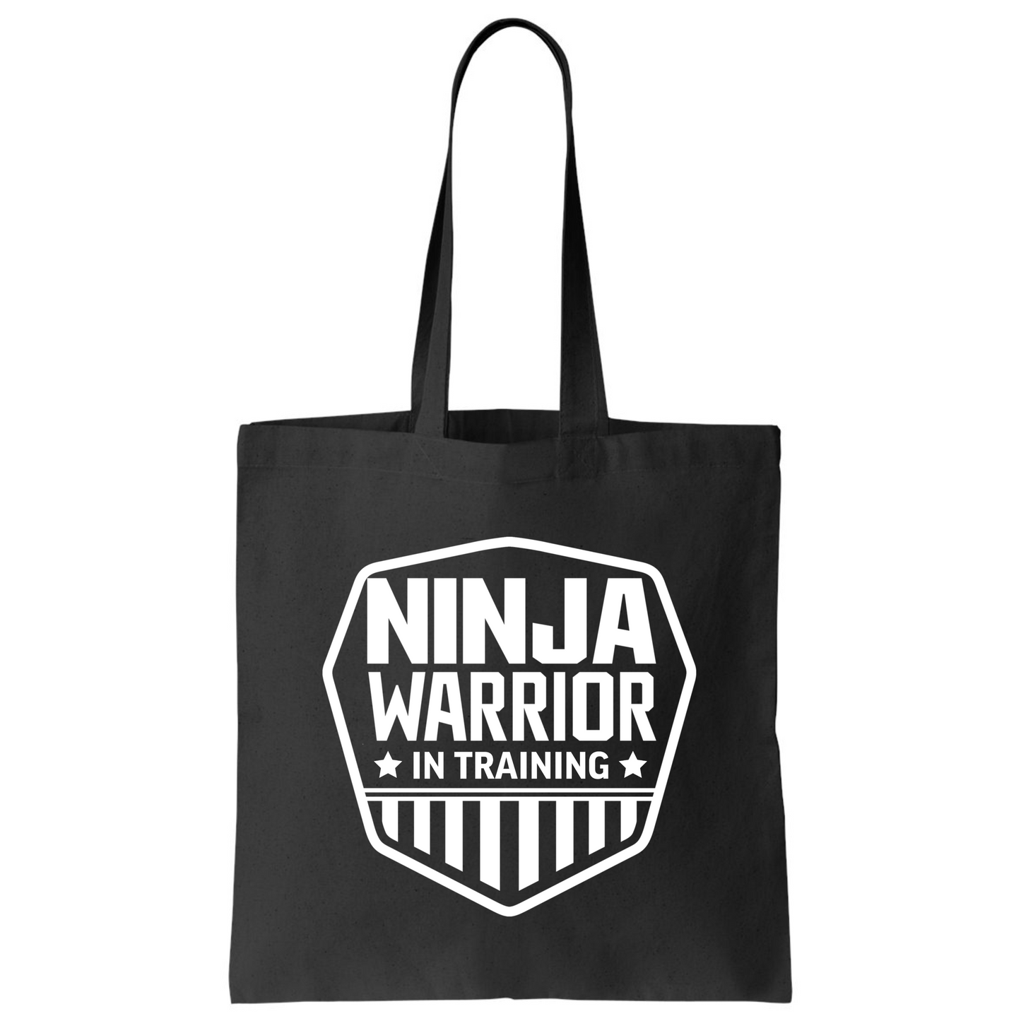 Ninja Warrior in Training Tote Bag – American Ninja Style Canvas Bag
