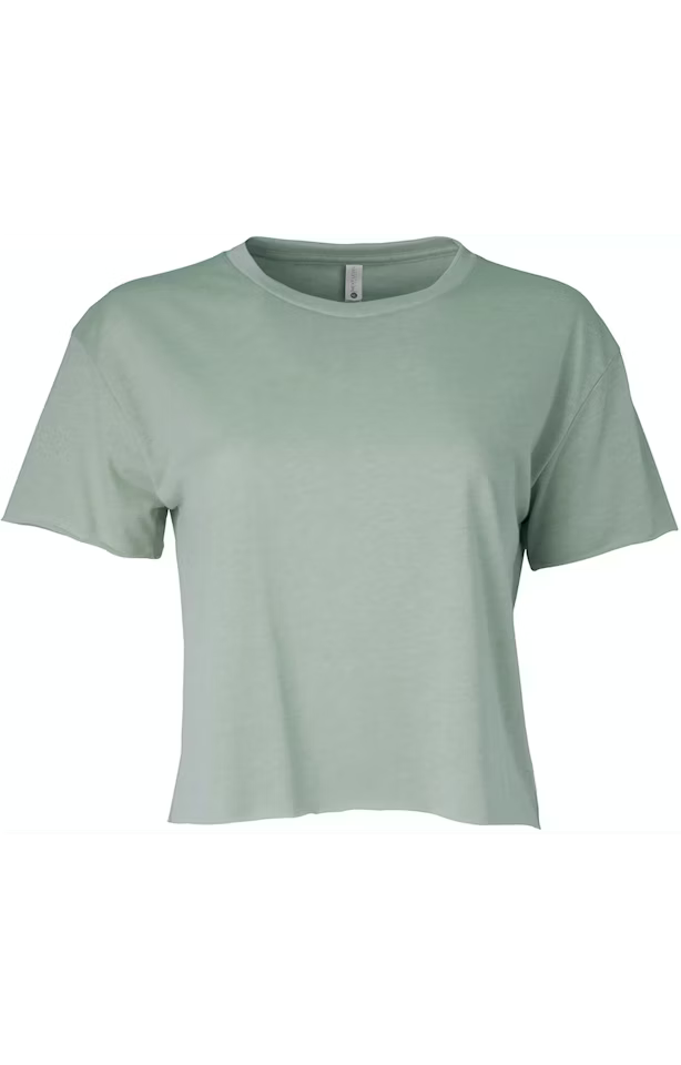 Next Level Women’s Festival Cali Crop Tee - Add Your Text, Design, or Logo